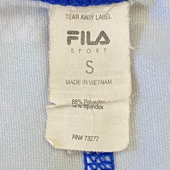 Fila Sport Racerback Activewear Tank Sz. S - Picture 5 of 6